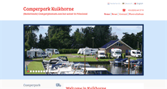 Desktop Screenshot of camperparkkuikhorne.nl